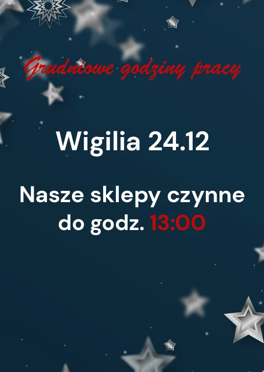 Grudniowe godziny pracy