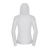 Koszulka z lnem CHILO HOODED LONGSLEEVE WOMEN