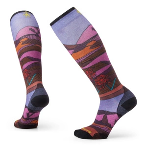 Skarpety SKI ZERO CUSHION FLORAL FIELD PRINT OTC SOCKS