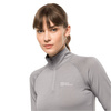 Koszulka ALPSPITZE WOOL LONGSLEEVE HALF ZIP WOMEN