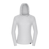 Koszulka z lnem CHILO HOODED LONGSLEEVE WOMEN