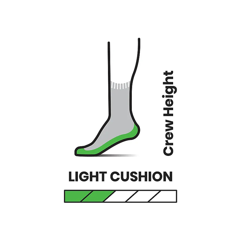 Skarpety HIKE LIGHT CUSHION CREW SOCKS