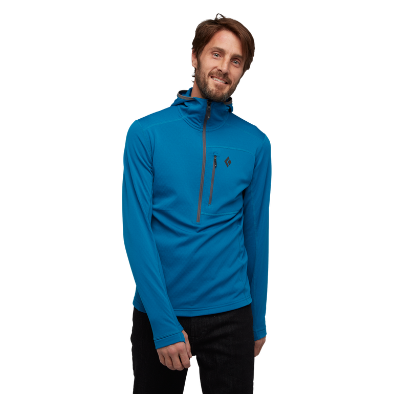 Bluza COEFFICIENT QUARTER ZIP FLEECE HOODY